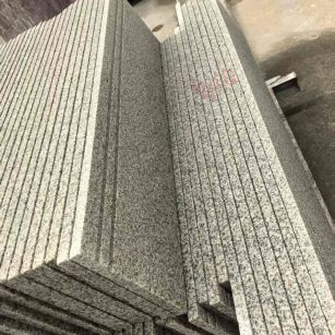 石家庄 白麻荔枝面花岗岩楼梯踏步