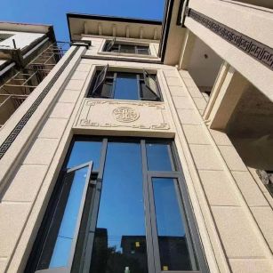 石家庄 黄金麻荔枝面别墅外墙干挂效果展示