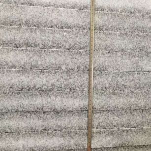 石家庄 芝麻白火烧成品厚薄均匀，B料价格接近A料质量