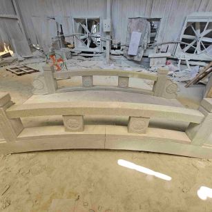 石家庄 芝麻灰花岗岩异形加工-拱桥，石桥