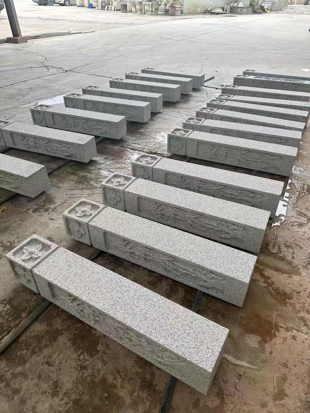 石家庄 白麻方柱雕花防水